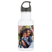 Bouteille D'eau La meilleure soeur du monde | Collage photo modern (Devant)