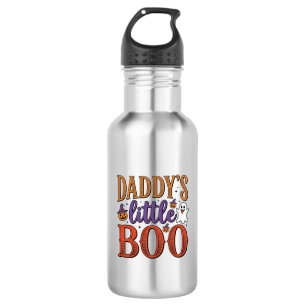 Bouteille D'eau La petite Boo vintage Halloween de papa