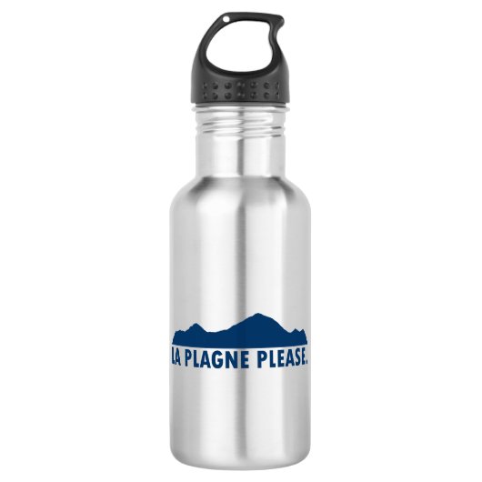 Bouteille D'eau La Plagne France Please (Devant)