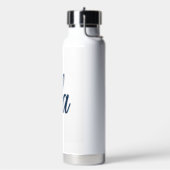 Bouteille D'eau LA pour Kamala Harris. BLANCHE (Gym)