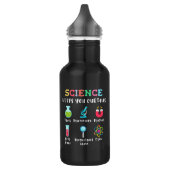 Bouteille D'eau La science vous garde curieux (Gauche)