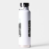 Bouteille D'eau La vie du Parti - Le Lotus Blanc (Plage)
