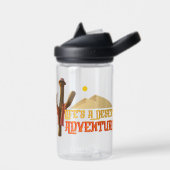 Bouteille D'eau La vie est une aventure désertique (Gauche)