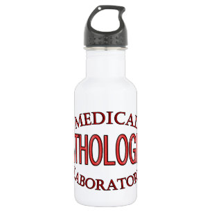 BOUTEILLE D'EAU LABORATOIRE MÉDICALE DE PATHOLOGISTE DE