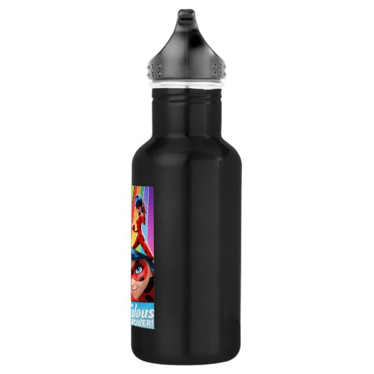 Bouteille D'eau Ladybug & Cat Noir | Puissance Miraculeuse ! (Droite)