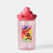 Bouteille D'eau Ladybug & Rena Rouge | Ensemble plus fort (Salle de sport)