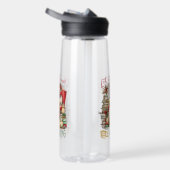 Bouteille D'eau Laisse-le neiger je vais lire (Droite)