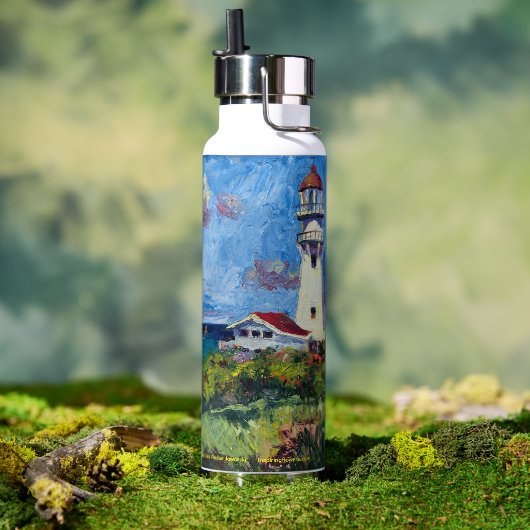 Bouteille D'eau Laisser la lumière s'éclairer à partir de la boute (Couvercle)