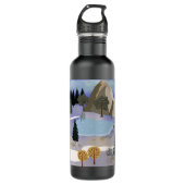 Bouteille D'eau Laissez Votre Âme Respirer (Devant)