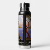 Bouteille D'eau Lake Garda Italie nom personnalisé (Gym)
