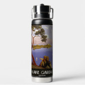 Bouteille D'eau Lake Garda Italie nom personnalisé (Arrière)
