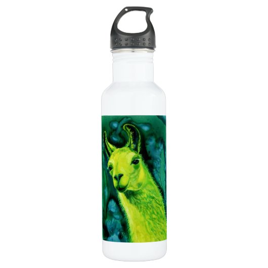Bouteille D'eau Lama - "lama de Llemon-Llime " (Devant)