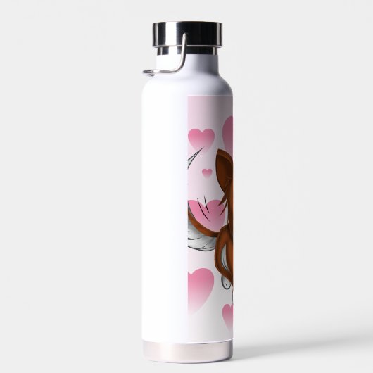 Bouteille D'eau L'amour des chiots (Plage)