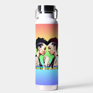 Bouteille D'eau L'amour est l'amour Fierté lesbienne