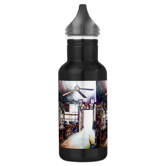 Bouteille D'eau L'amour n'est pas un mur, c'est un pont (Gauche)