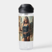 Bouteille D'eau L'Ange du guerrier (Arrière)