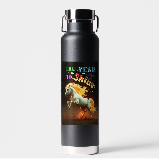 Bouteille D'eau L'Année pour Briller (Avant)