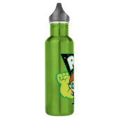 Bouteille D'eau Lanterne verte Chibi Formant Des Poings Géants (Gauche)