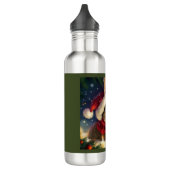 Bouteille D'eau Lapin de Noël 4 (Gauche)