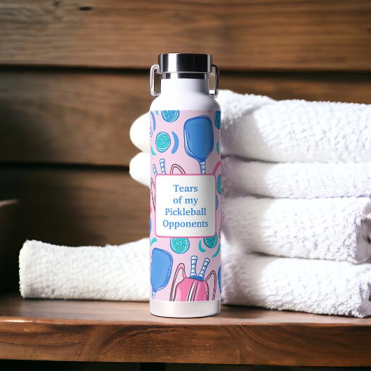 Bouteille D'eau Larmes de mes adversaires de Pickleball Pickleball