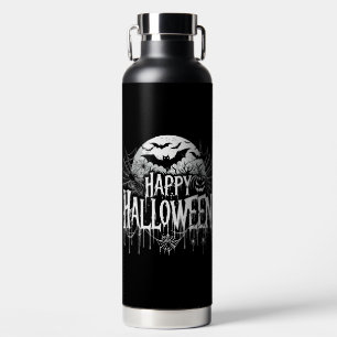 Bouteille D'eau L'art d'Halloween vintage