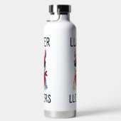 BOUTEILLE D'EAU LATER LASERS LAMA AVEC LUNETTES DE SOLEIL (Droite)