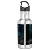 Bouteille D'eau L'atmosphère mystique de SlipperyJoe à l'Halloween (Dos)