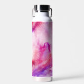 Bouteille D'eau Lavage magenta aquarelle (Avant)