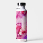 Bouteille D'eau Lavage magenta aquarelle (Plage)