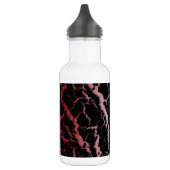 Bouteille D'eau Lave spatiale fissurée - Rouge/Blanc/Bleu (Gauche)