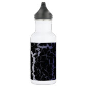 Bouteille D'eau Lave spatiale fissurée - Rouge/Blanc/Bleu (Droite)