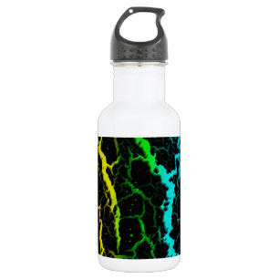 Bouteille D'eau Lave spatiale fissurée - Spectre lumineux