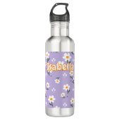 Bouteille D'eau Lavender Daisy Floral Pattern  (Devant)