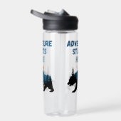 Bouteille D'eau L'aventure commence ici Bear Silhouette Camping (Droite)