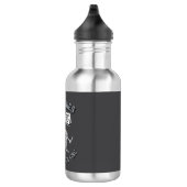 Bouteille D'eau Lazy Bones - Procrastination King Funny Skeleton (Droite)