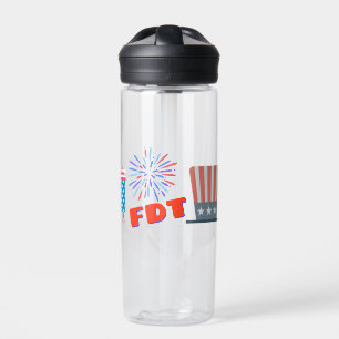 Bouteille D'eau Le 4 juillet FDT Delta Tango
