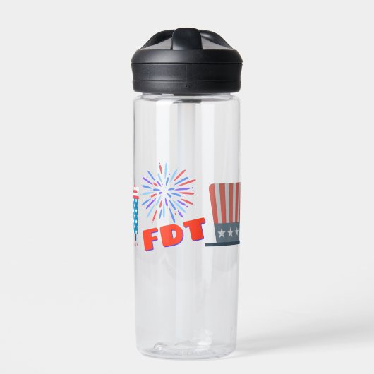 Bouteille D'eau Le 4 juillet FDT Delta Tango (Extérieur)