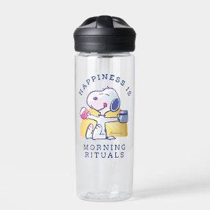 Bouteille D'eau Le bonheur, c'est les rituels du matin