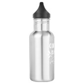 BOUTEILLE D'EAU LE CAFÉ EST MON VALENTIN2 (Gauche)