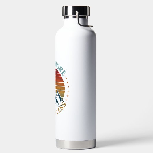 BOUTEILLE D'EAU LE CAMP S'INQUIÈTE MOINS (Droite)