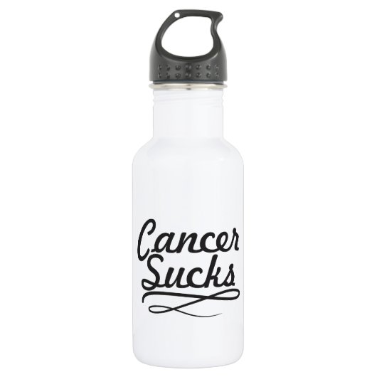 Bouteille D'eau Le Cancer suce (Devant)