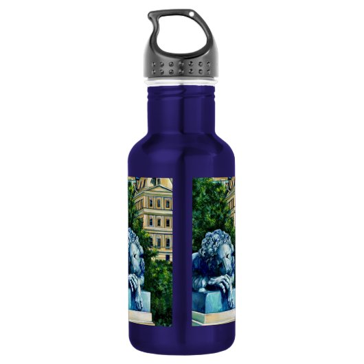 Bouteille D'eau Le Chat qui a mangé les Canaries (Dos)