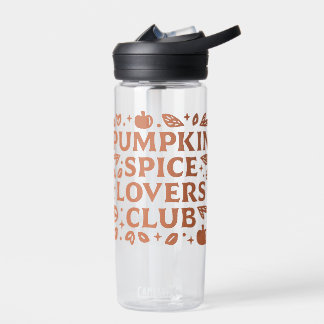 Bouteille D'eau Le Club Citrouille des amateurs d'épices