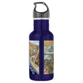 Bouteille D'eau Le côté ensoleillé de la folie (Dos)