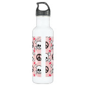 Bouteille D'eau Le crâne rose BPA libèrent (Dos)