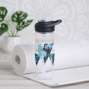 Bouteille D'eau Le Dragon et le Wolf Daenerys & Jon Graphic