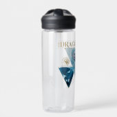 Bouteille D'eau Le Dragon et le Wolf Daenerys & Jon Graphic (Extérieur)