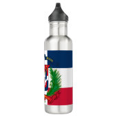 Bouteille D'eau Le drapeau de la République Dominicaine (Droite)