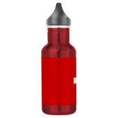 Bouteille D'eau Le drapeau de la Suisse (Gauche)