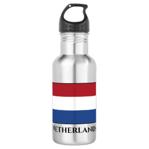 Bouteille D'eau Le drapeau Pays-Bas (néerlandais)